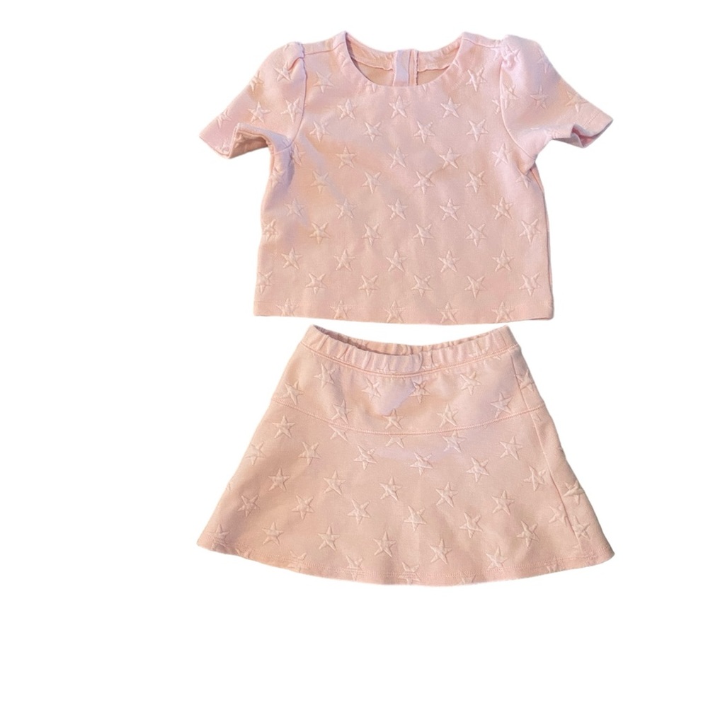 EUC pink set with star print